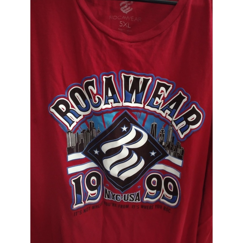 5X ROCAWEAR T SHIRT FLAWLESS